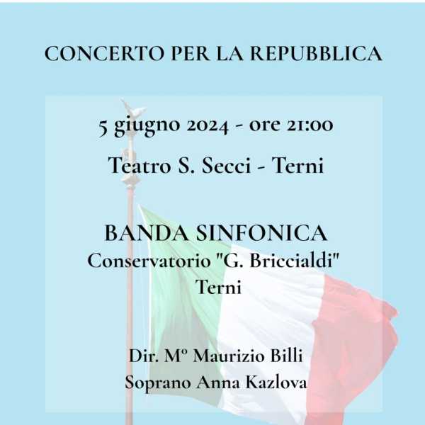 Concerto Banda sinfonica 5 giugno 2024