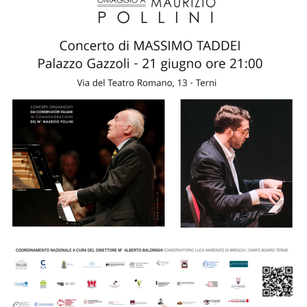 Omaggio a Maurizio Pollini - Concerto di Massimo Taddei